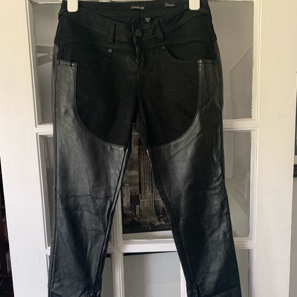 Bebe Carmen Black Jean